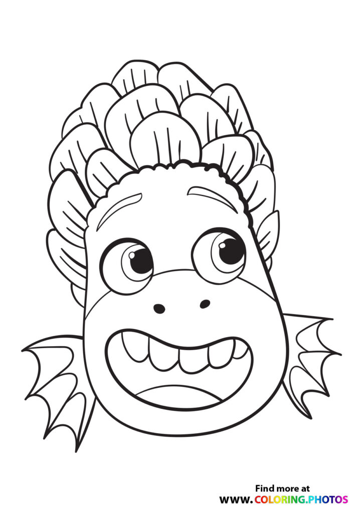 Luca Alberto - Coloring Pages for kids